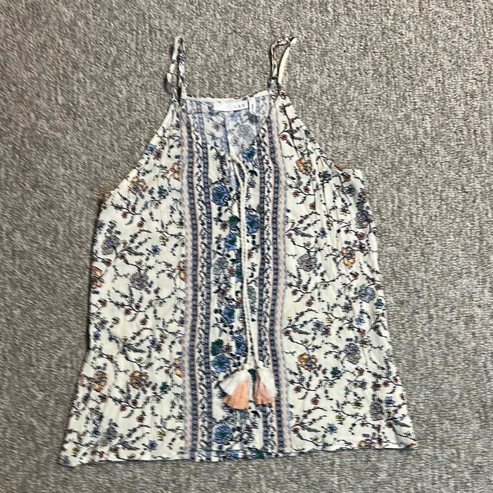 Floral Print Women's Top